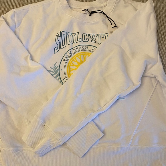 NWT Soul Cycle Palm Beach sweatshirt XL - Picture 4 of 4